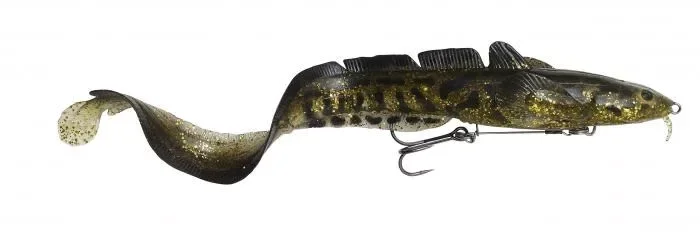 Savage Gear 3D Burgot Shallow Gumihal 25cm 70g Gold Burbot UV Vedd meg online