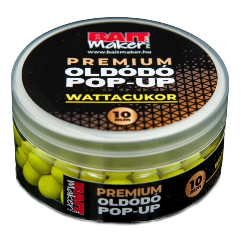 Akció Baitmaker premium oldódó pop up wattacukor 10mm 25g