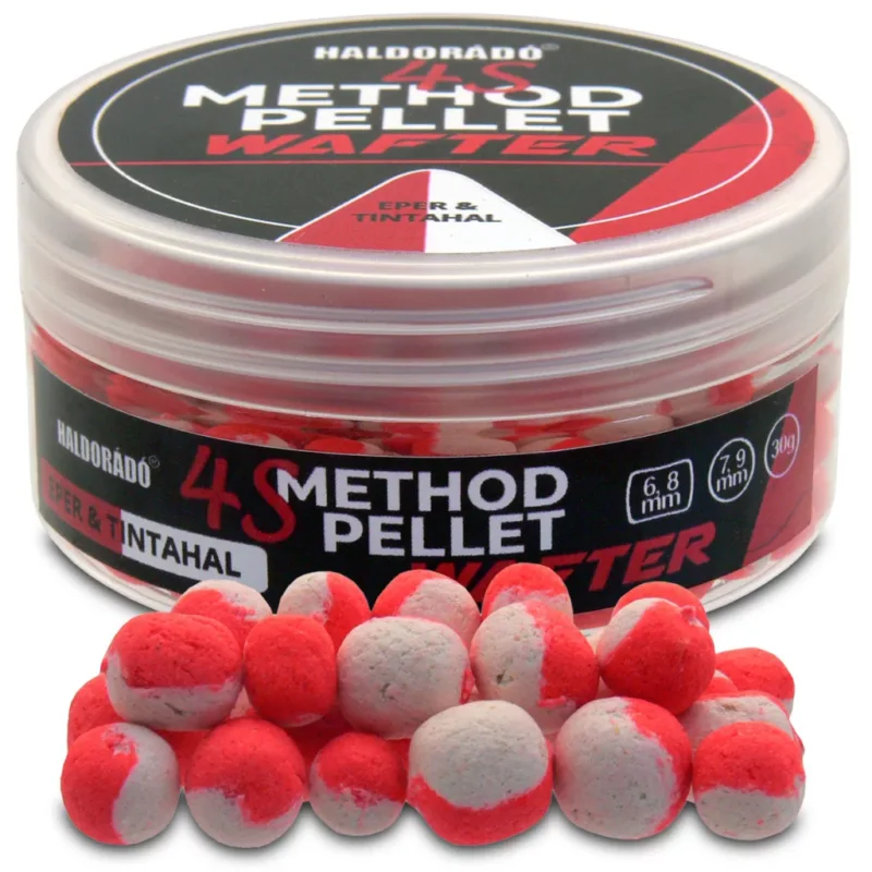 Haldorádó 4S Method Pellet Wafter 6,8mm 30g Eper&Tintahal Csak ma