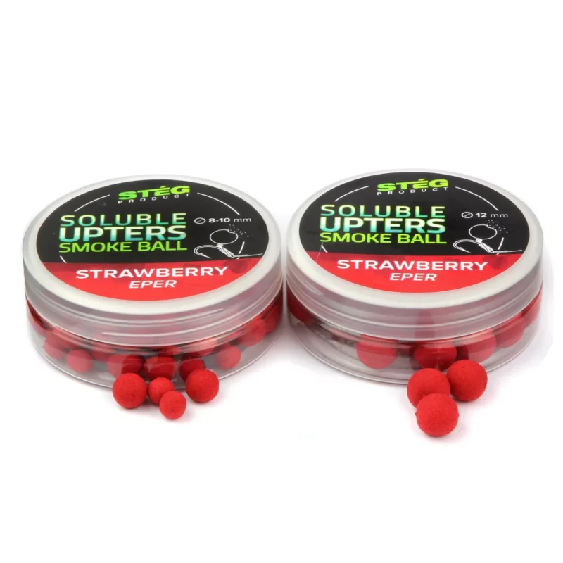 Végkiárusítás Stég product wafters soluble upters smoke ball 8-10mm 30g strawberry