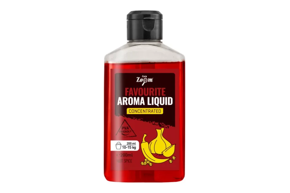 Carp zoom favourite folyékony aroma 200ml csípős, fűszeres Árengedmény