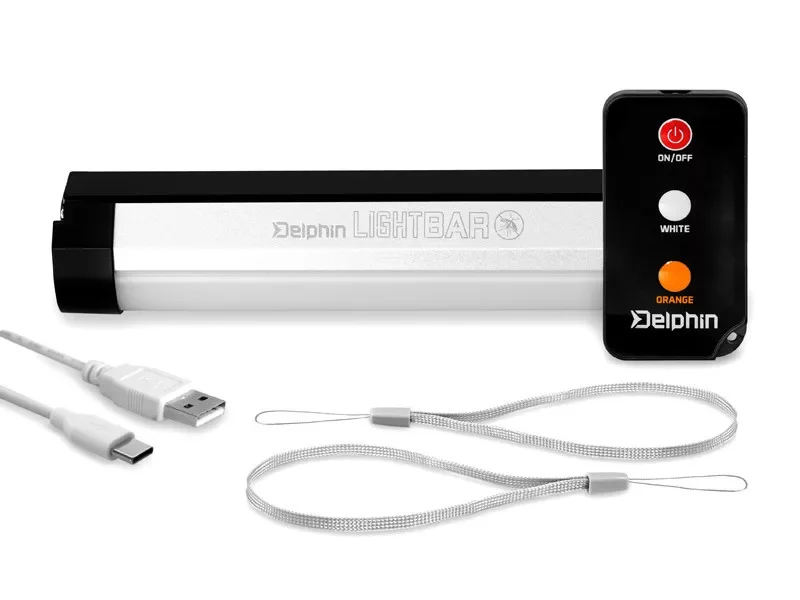 Delphin lightbar uc sátorlámpa távírányítóval 5700k 2000mah Exkluzív ajánlat