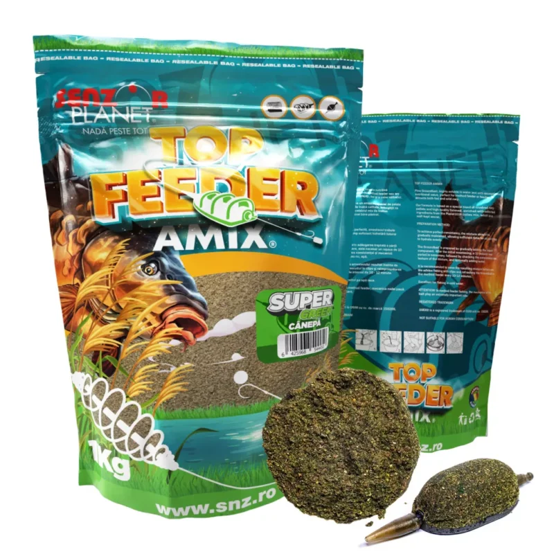 Vásárlói kedvenc Senzor Planet Top Amix Premium Method Mix super green-kender 1kg