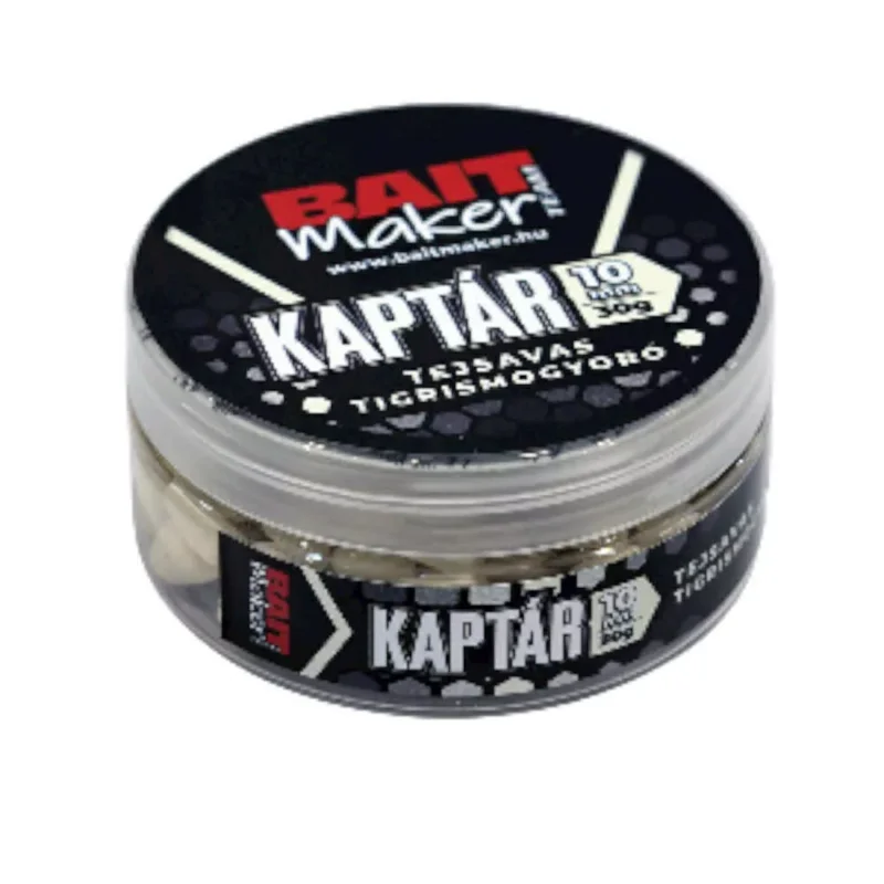 Akciós ár Baitmaker kaptár wafters pellet tejsavsas tigrismogyoró 10mm 30g