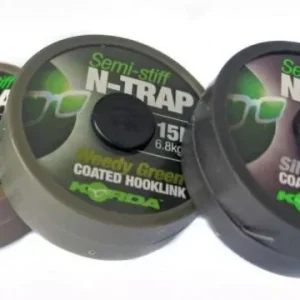 Csak ma Korda N-Trap Semi-Stiff Előkezsinór Silt 20m 20lb