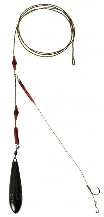 Árengedmény Carp Academy Komplett Helicopter Végszerelék 6-os Horog 90g-os Ólom