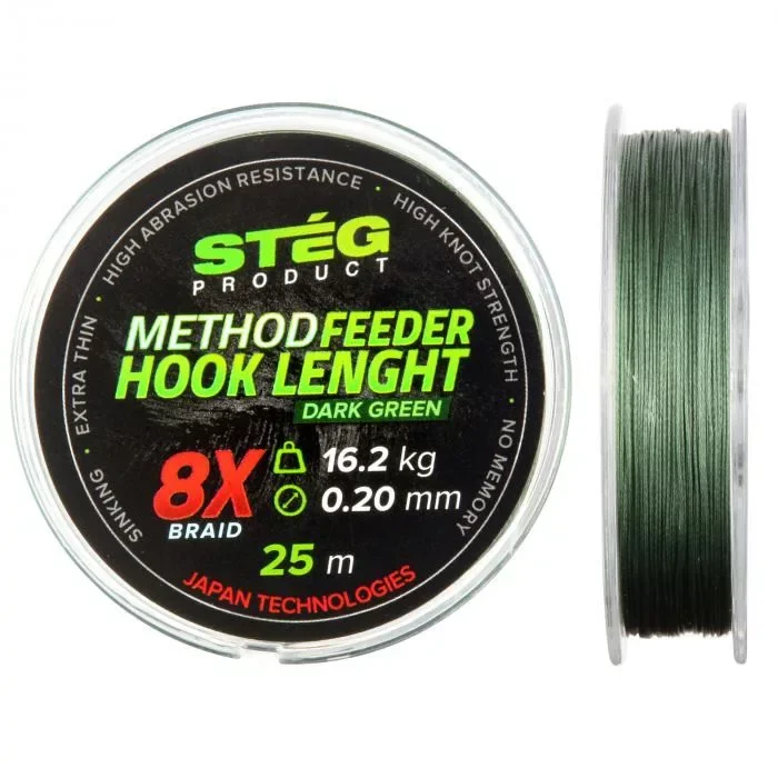 Stég Product Method Feeder Előke Zsinór 25m 0,20mm Kedvezmény