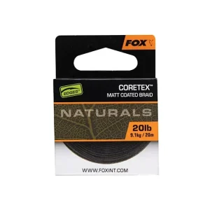 Alacsony ár Fox edges naturals coretex fonott előkezsinór 20m 20lb