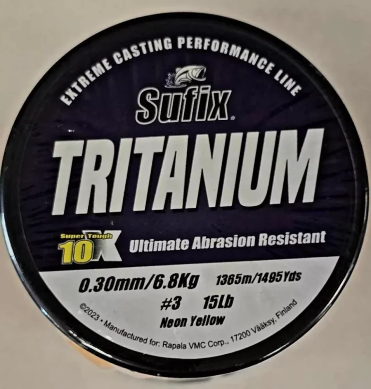 Sufix Tritánium monofil horgász zsinór 770m 0,40mm Neon yellow Akciós ár