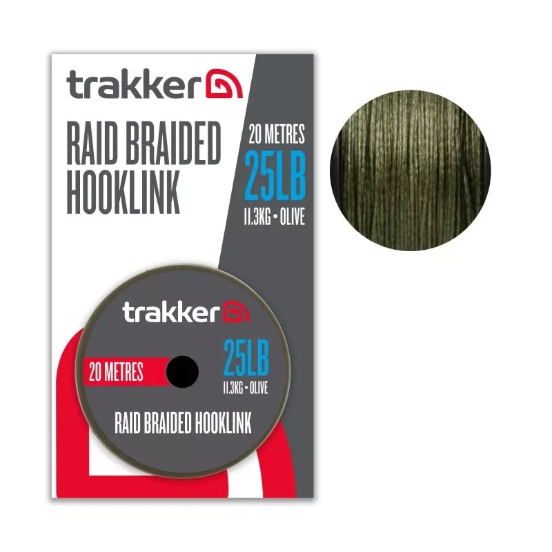 Expressz kézbesítés Trakker raid braided süllyedő fonott előke zsinór 35lb 20m