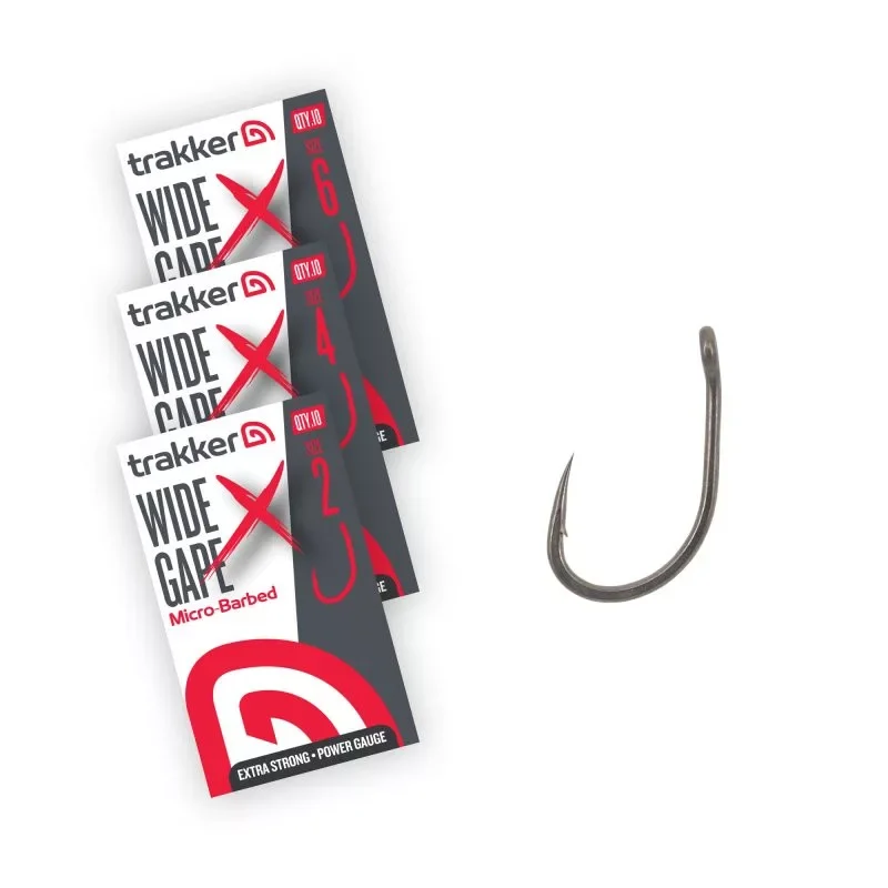 Biztonságos fizetés Trakker wide gape xs horog micro barbed 6 10db/cs
