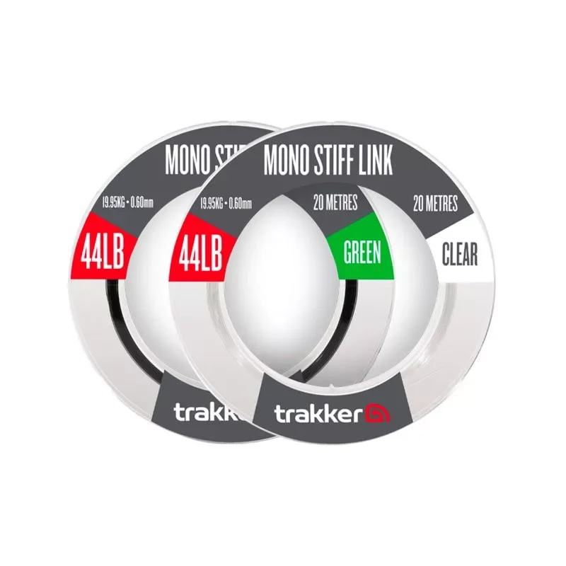 Biztonságos fizetés Trakker mono stiff link clear monofil előkezsinór 20m 44lb 0,60mm 19,95kg