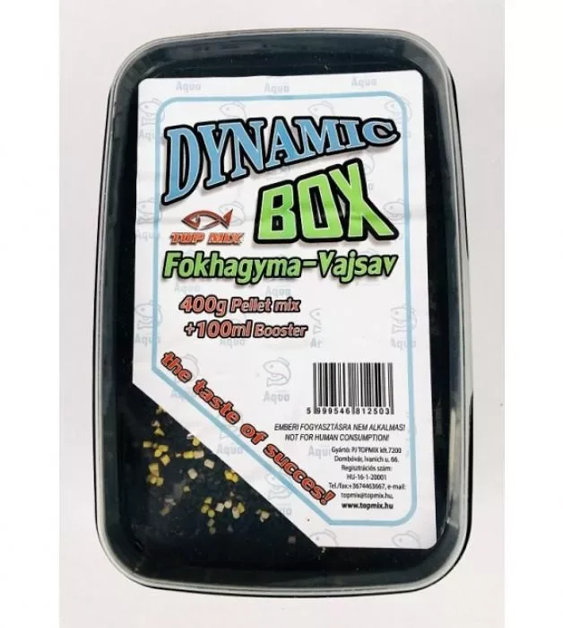 Top Mix Dynamic Pellet Box Fokhagyma-Vajsav 400g Ne maradj le