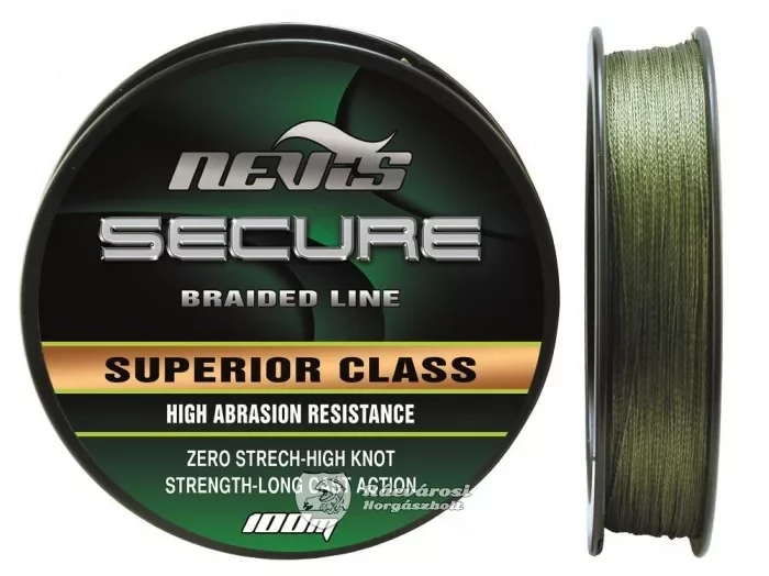 Expressz kézbesítés Nevis Secure Braided fonott zsinór 100m Ø 0.20mm