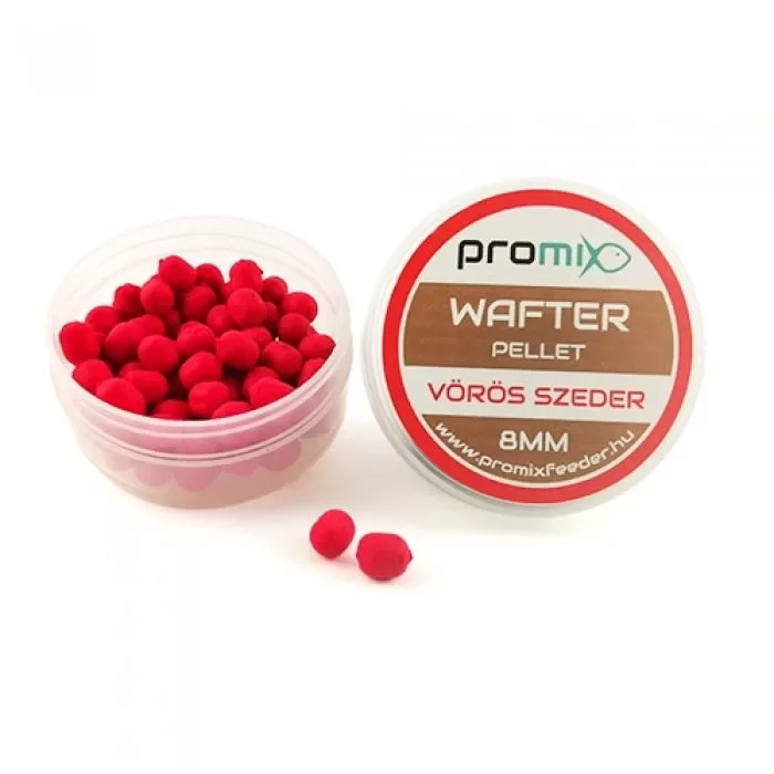 Promix Feeder Wafter Pellet Vörös Szeder 6-8mm 20g Legkelendőbb