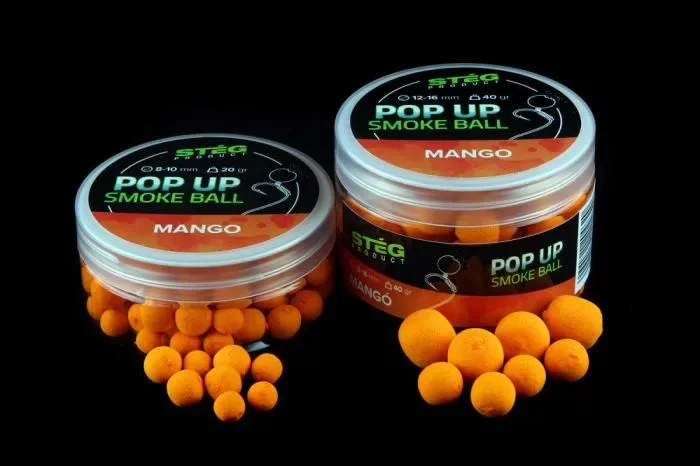 Stég Product Pop Up Smoke Ball 12-16mm 40g Mangó Árengedmény