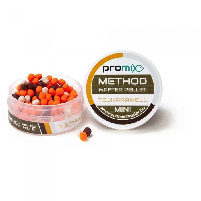 Újdonság Promix Method Mini Wafter Pellet Tejkaramell 18g