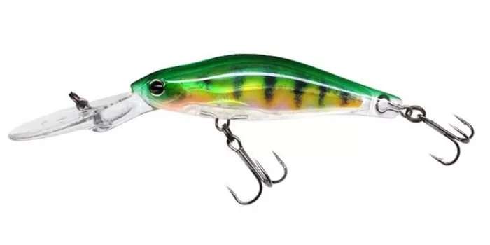 Gyors kiszállítás Yo-Zuri 3DR Longbill Wobbler 65mm 6,5g Real Perch