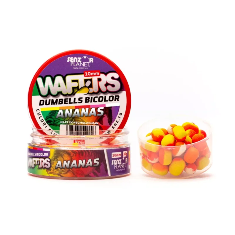Kedvezményes ár Senzor Planet wafters dumbells bicolor ananász 10mm 30g