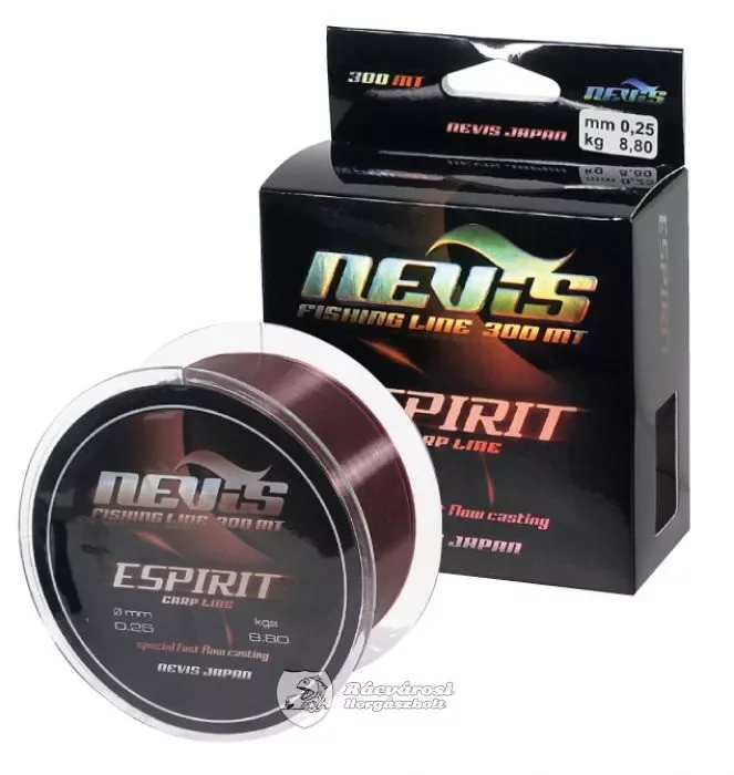 Vedd meg online Nevis Espirit 300m 0,18mm Monofil Horgász Zsinór