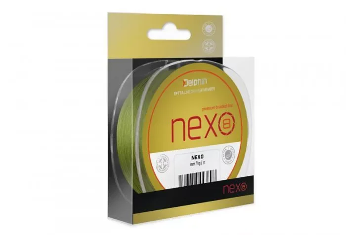 Olcsó Delphin Nexo 8 Fonott Horgász Zsinór 130m 0,08mm
