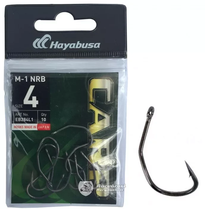 Legkelendőbb Hayabusa M1/002 NRB Horgok (Non Reflective Black)