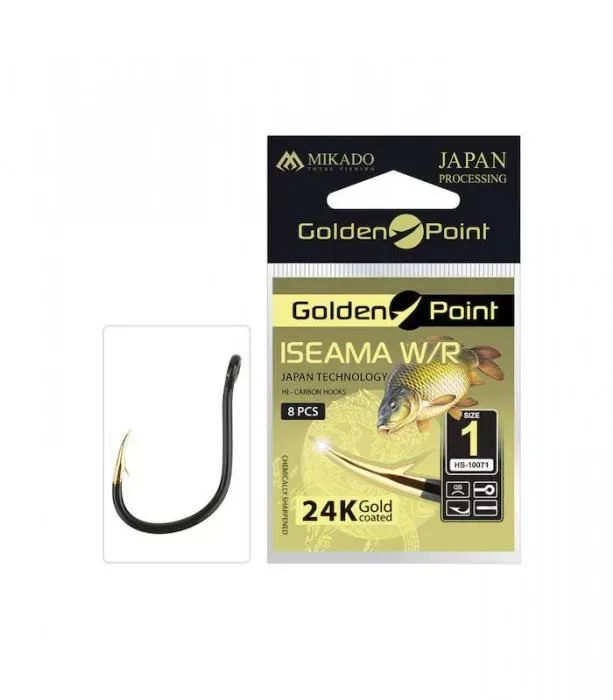 Mikado Golden Point Iseama W/RING No. 8-as Horog Biztonságos vásárlás