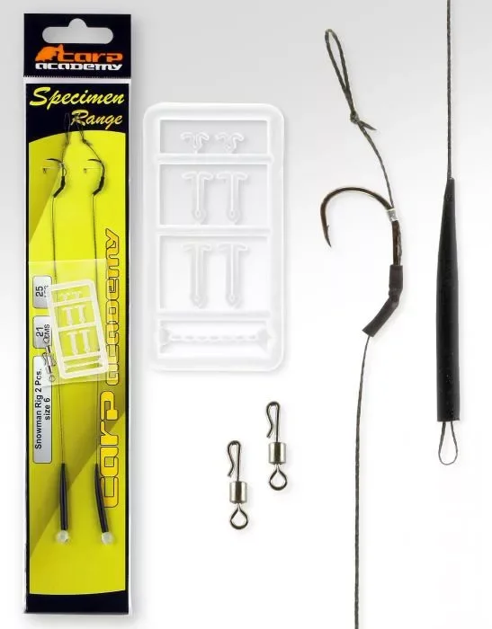 Carp Academy Snowmen Rig Előkötött Horog 8 25lb Vedd meg online