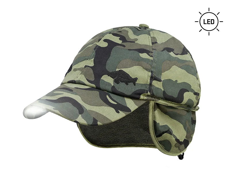 Azonnali szállítás Delphin – OutLINE Camo Téli LED baseball sapka