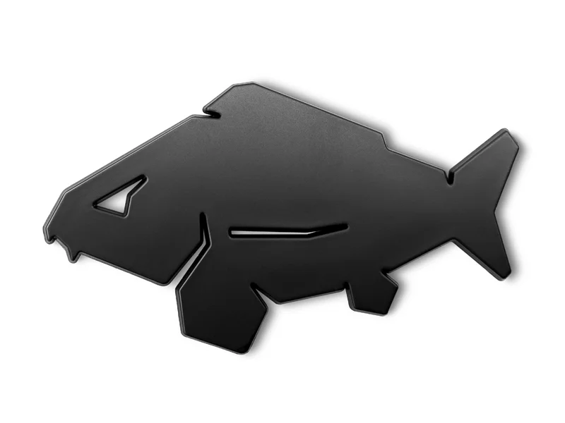 Végkiárusítás Delphin – CARP 3D matrica fekete