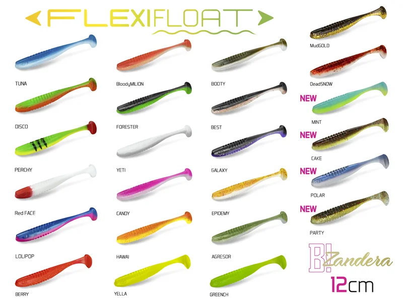 Biztonságos fizetés Delphin – Gumihal ZANDERA FlexiFLOAT UVs / 5db