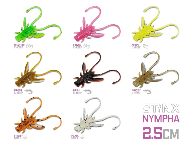 Kiárusítás Delphin – Műcsali B! Stinx NYMPHA / 20 db
