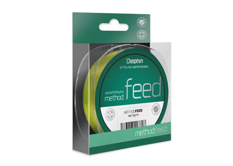 Biztonságos fizetés Delphin – METHOD FEED sárga feeder főzsinór