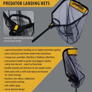 Expressz kézbesítés SPORTEX MERITŐSZÁK PREDATOR GUMIS 80x70cm