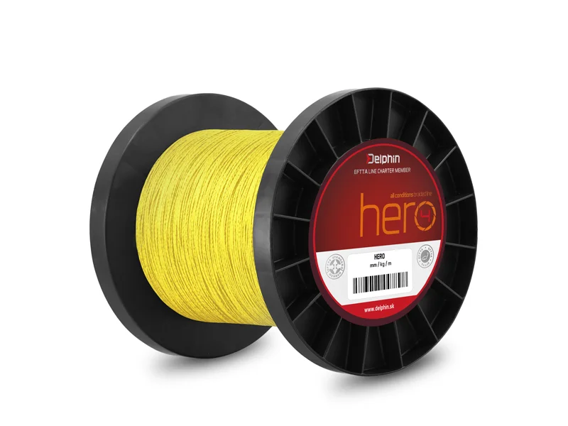 Delphin – HERO 4 / fluo sárga fonott főzsinór Vedd meg most