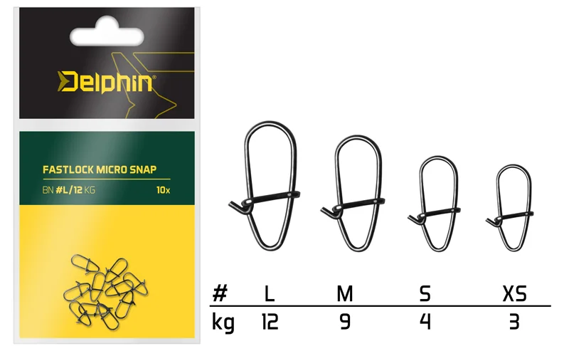 Delphin – Fastlock micro snap /10db Kedvezményes ár