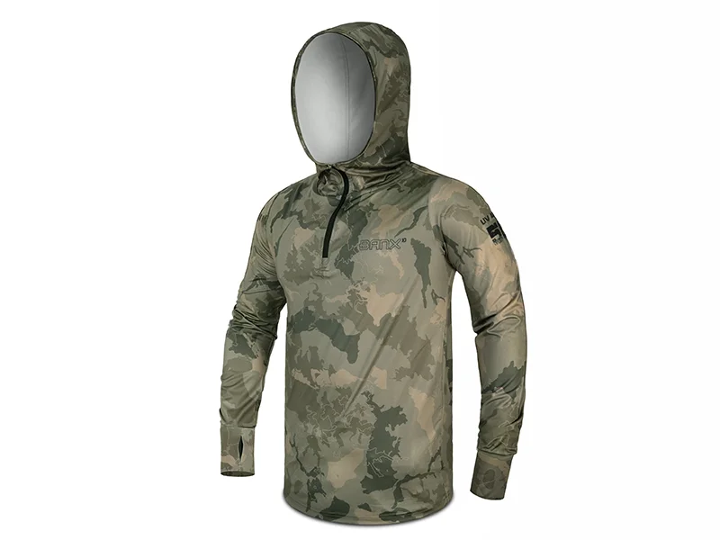 Vedd meg most Delphin – UV ARMOR 50+ Kapucnis hosszúujjú póló