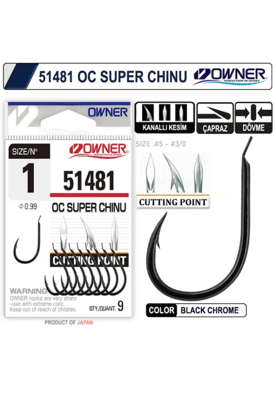 Ajánlat Owner 51481 OC Super Chinu Horog nr 5