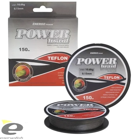 ET Power Braid Teflon 0,10 150mt Vedd meg most