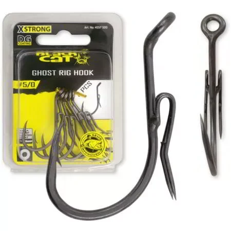 Black Cat Ghost Rig Hook Harcsázó Horog nr 6/0 Azonnali szállítás