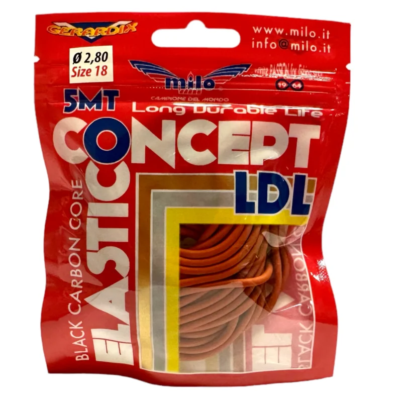Milo Concept LDL Csőgumi Nr 18 2,8mm 5mt Azonnali szállítás