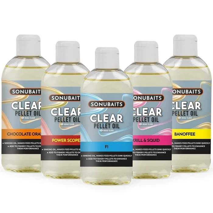 Sonubaits Clear Pellet Oil 200ml (S1850073-77) Ne maradj le