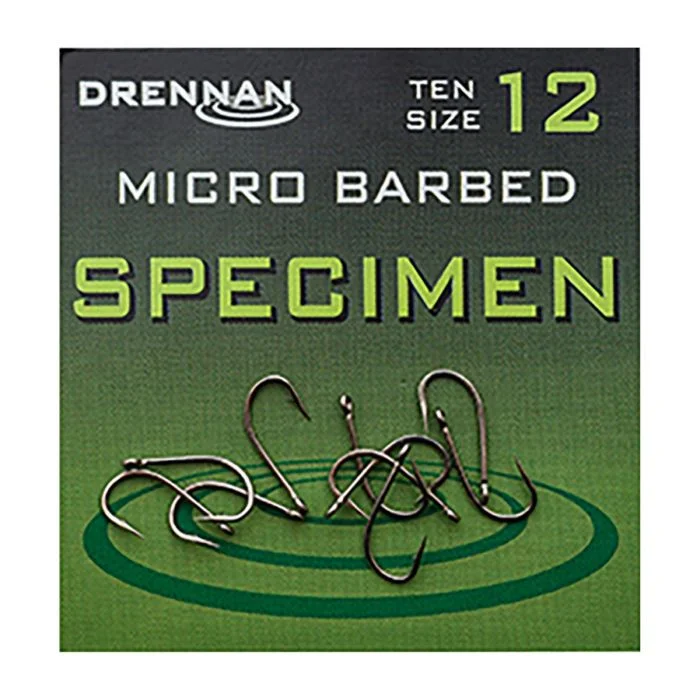 Drennan Specimen Hooks (HESP004-020) Azonnali szállítás