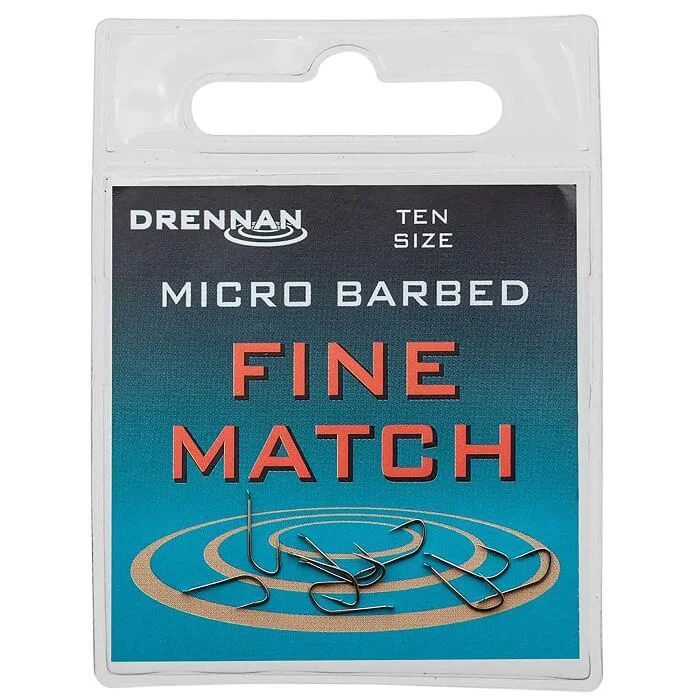 Drennan Fine Match Hooks (HSFMTM016-024) Újdonság