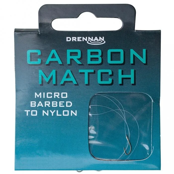 Azonnal elérhető Drennan Carbon Match Hooks To Nylon 35CM (HNCMTM016-022)