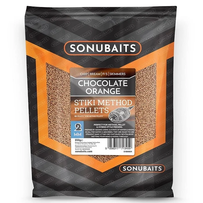 Sonubaits Chocolate Orange Stiki Method Pellets (S1800024-44) Utolsó esély