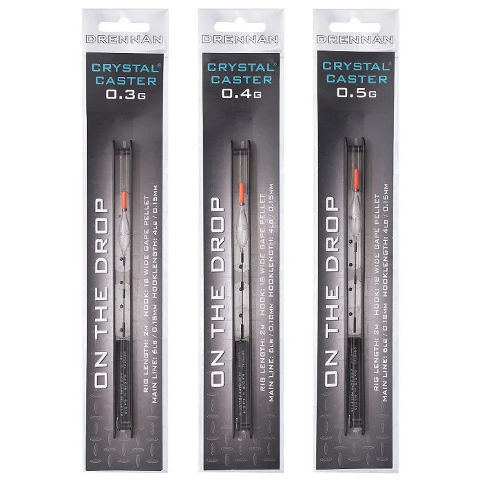 Kedvezmény Drennan Crystal Caster On The Drop Rigs (FR010-12)