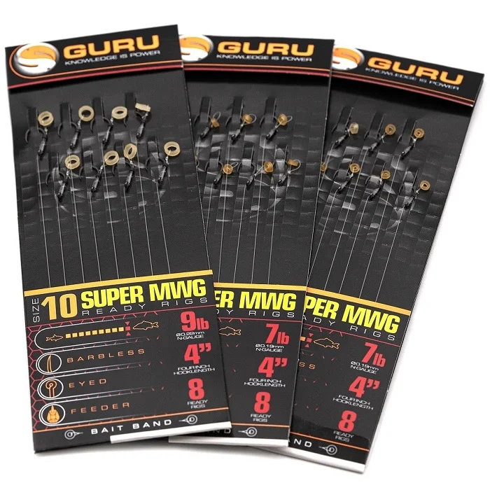 GURU Super MWG Bait Band Ready Rigs 10cm (GRR151-155) Árcsökkenés