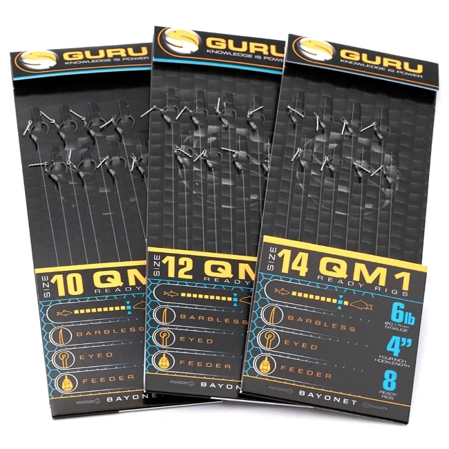 GURU QM1 Bayonet Ready Rigs 10cm (GRR138-143) Outlet