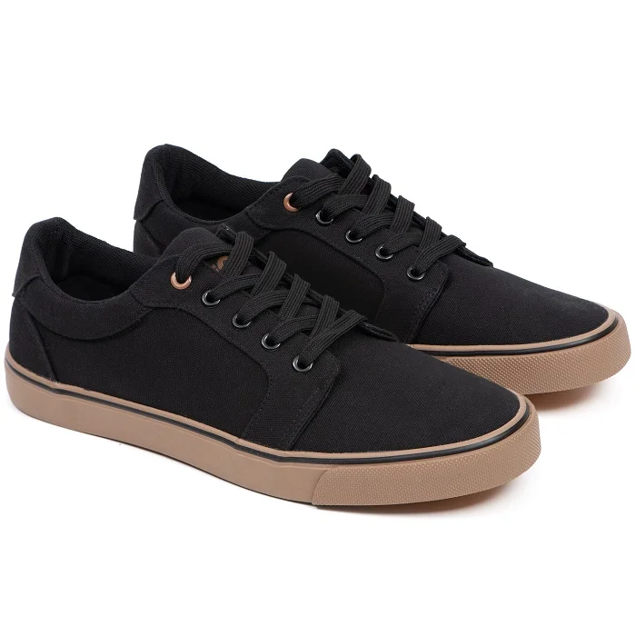 Fox Black Canvas Shoe (CFW216-221) Alacsony ár